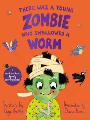 cover image of There Was a Young Zombie Who Swallowed a Worm